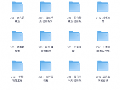 价值3980，小吃教程配方大全【详细技术教程+300个配方】