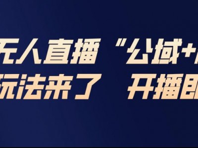 淘宝无人直播完整教程，公试+私域，最新玩法来了，开播即爆单