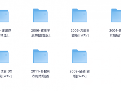 刀郎出道至今的16张专辑 共205首无损音乐歌曲 [WAV][12G]