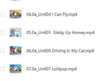 清华幼儿英语启蒙动画48集全