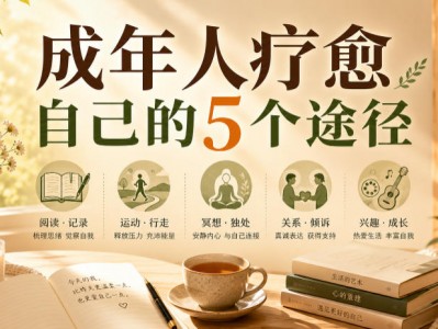 付费文章：成年人疗愈自己的5个途径